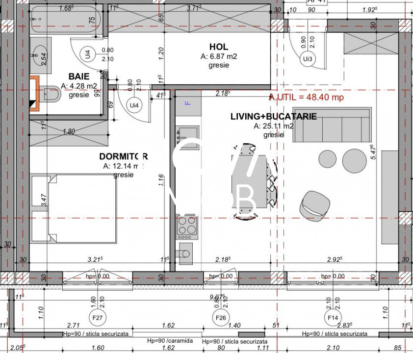 Apartament 2 camere, LA CHEIE - Doamna Stanca