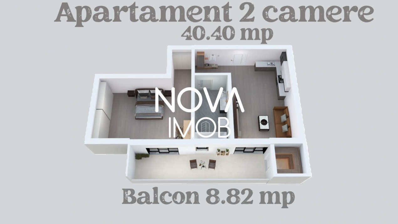 Apartamente 2 camere noi, la cheie - Lacul lui Binder