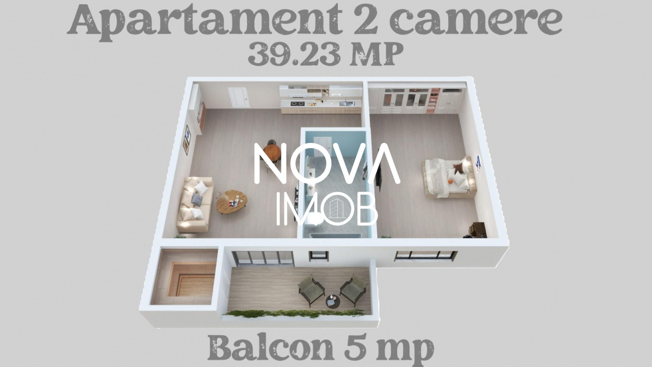 Apartamente 2 camere noi, la cheie - Lacul lui Binder