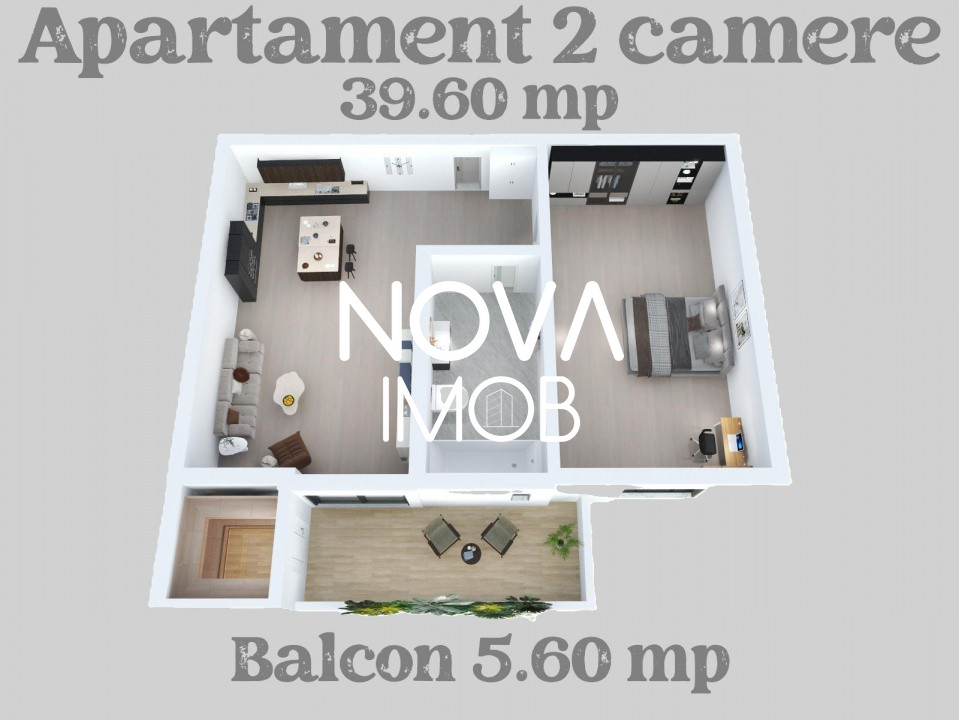Apartamente 2 camere noi, la cheie - Lacul lui Binder