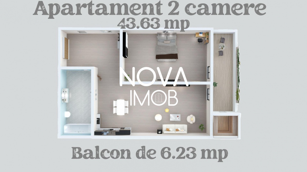 Apartamente 2 camere noi, la cheie - Lacul lui Binder