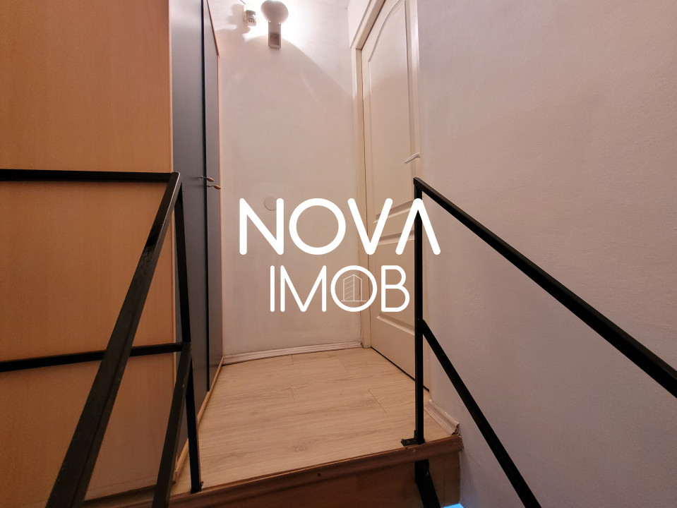 Apartament tip mansarda cu balcon, mobilat-utilat, Valea Aurie