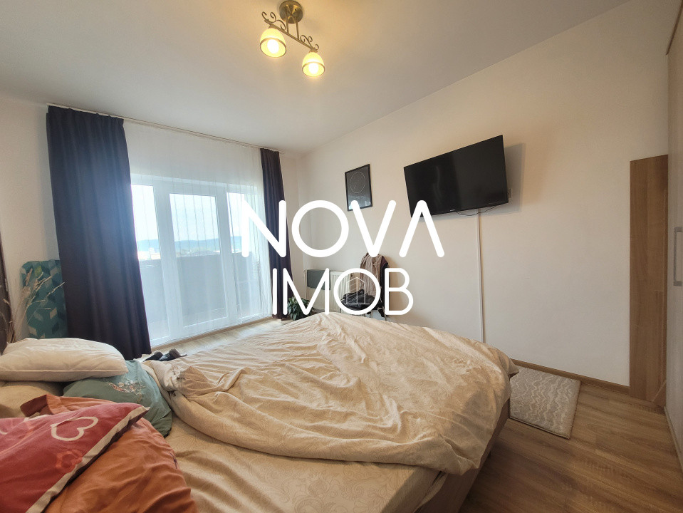 Apartament 2 camere, 61,6 mp + balcon 20 mp, etaj retras – Șelimbăr