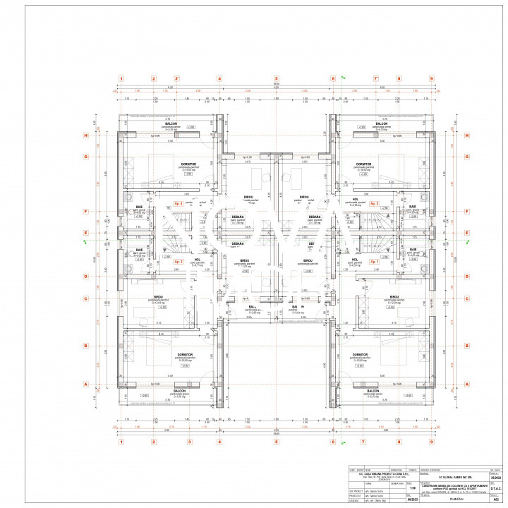 Casa - 3 camere, 170 mp - Cart. Arhitectilor