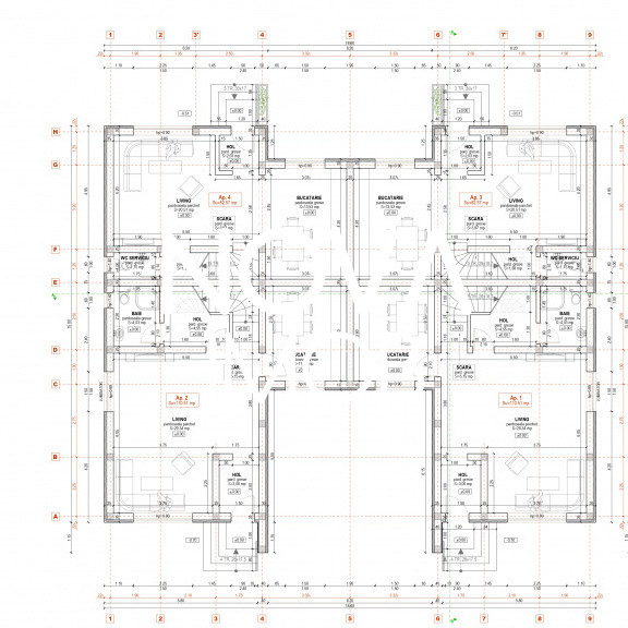 Casa - 3 camere, 170 mp - Cart. Arhitectilor