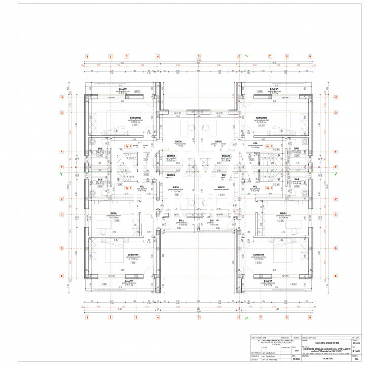 Casa - 3 camere, 170 mp - Cart. Arhitectilor