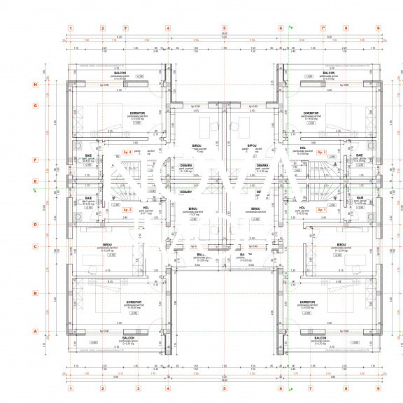 Casa - 4 camere, 50 mp - Cart. Arhitectilor