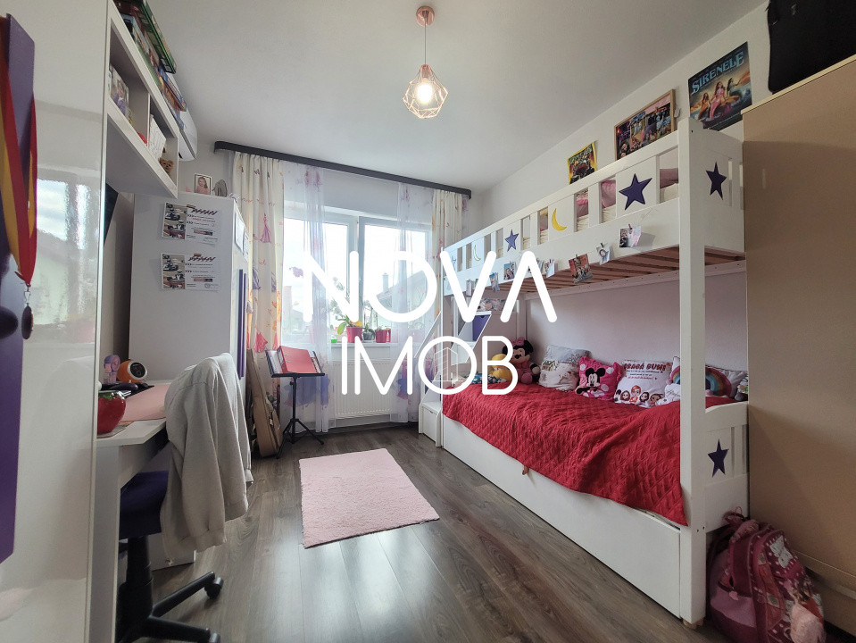 Apartament 3 camere complet mobilat si utilat, 2 locuri de parcare – Etaj 1