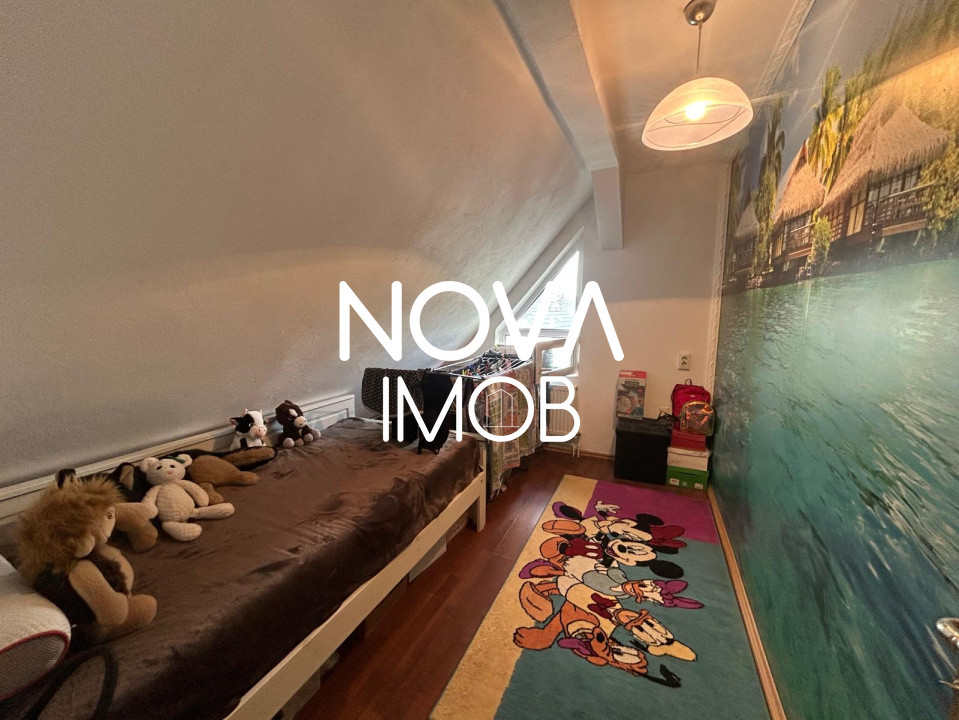 Apartament tip mansarda, 3 camere, mobilat si utilat