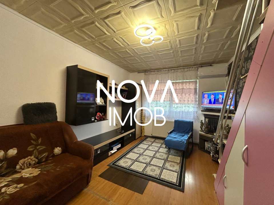 Apartament tip mansarda, 3 camere, mobilat si utilat