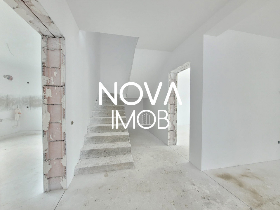 Casa individuala 5 camere + terasa, pivnita si pod amenajabil, Sibiu