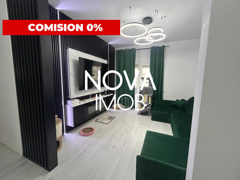 Apartament 3 camere, mobilat, utilat modern, 2 locuri parcare
