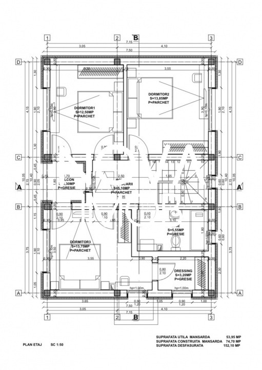 Casa tip duplex, la alb - Sura Mica - COMISION 0