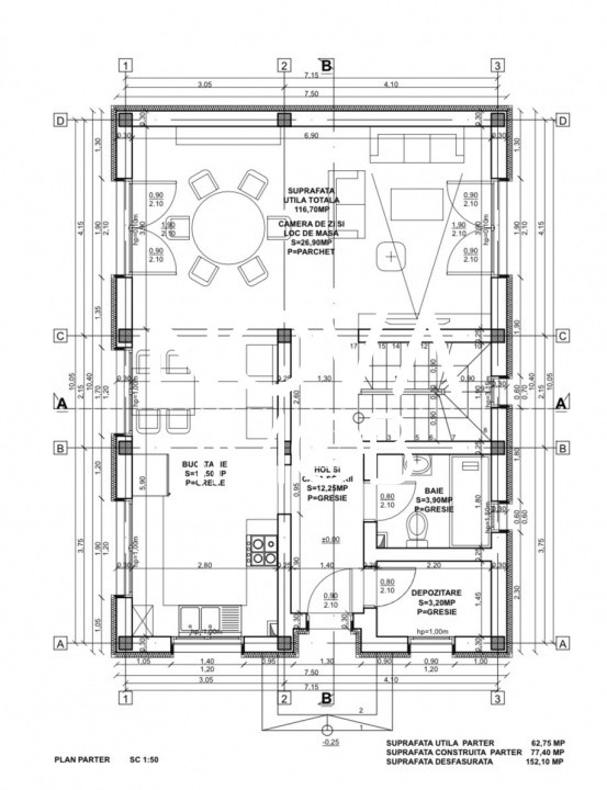 Casa tip duplex, la alb - Sura Mica - COMISION 0