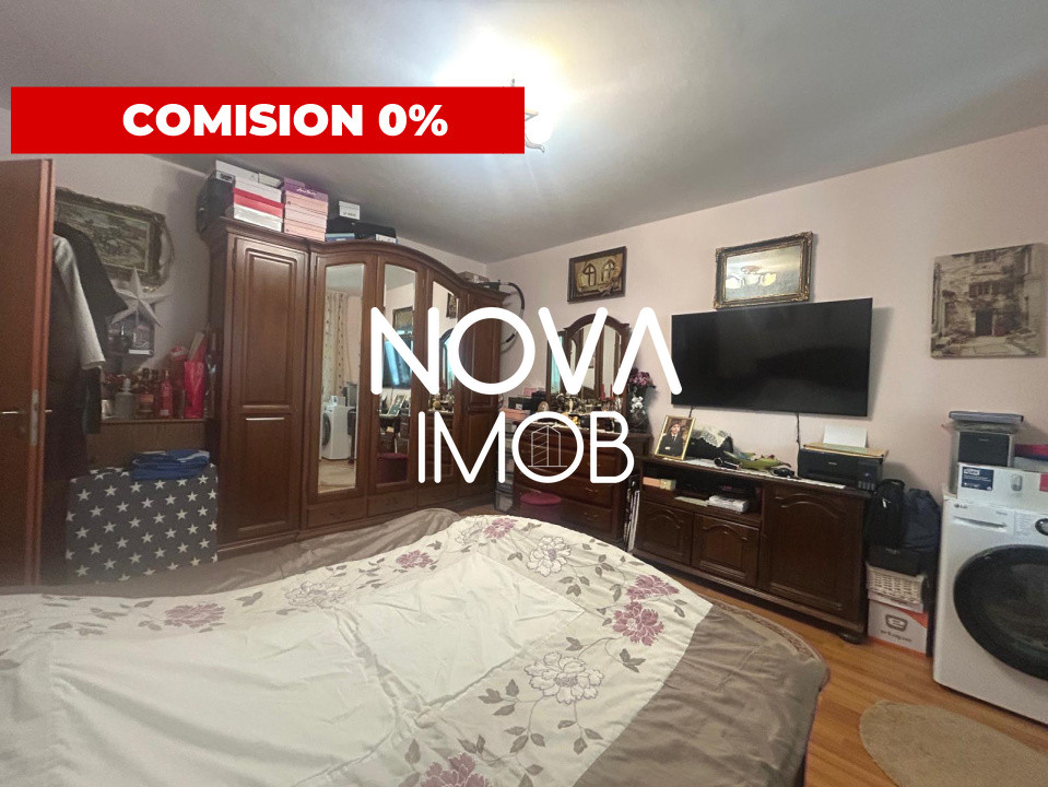 Apartament 2 camere, decomandat, mobilat si utilat, loc de parcare