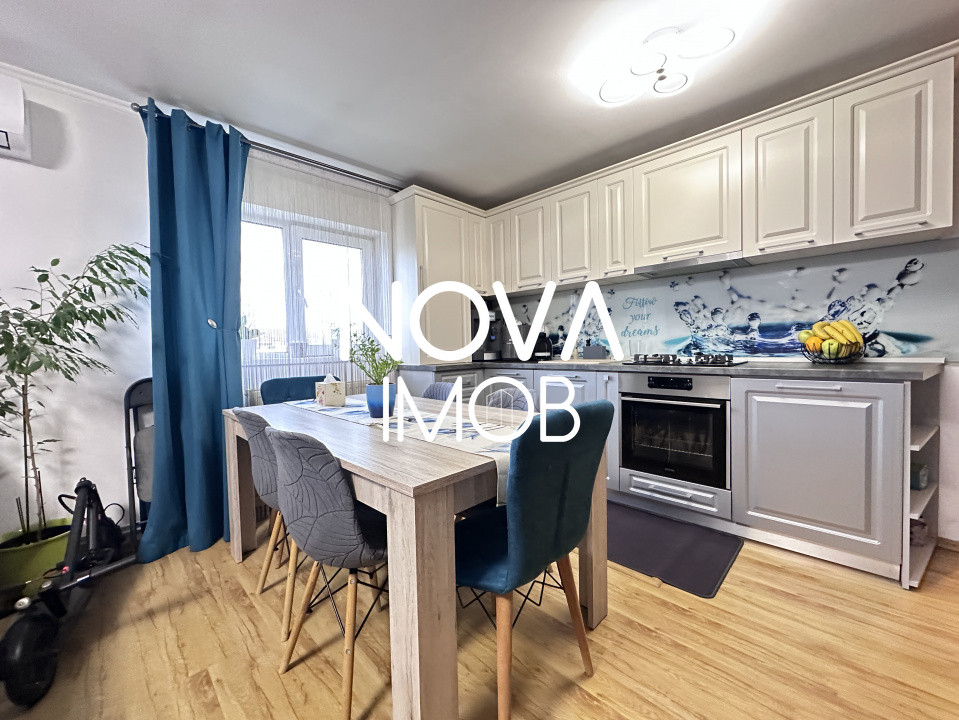 Apartament 3 camere, modern, mobilat si utilat