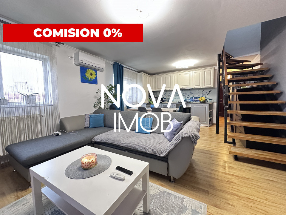 Apartament 3 camere, modern, mobilat si utilat