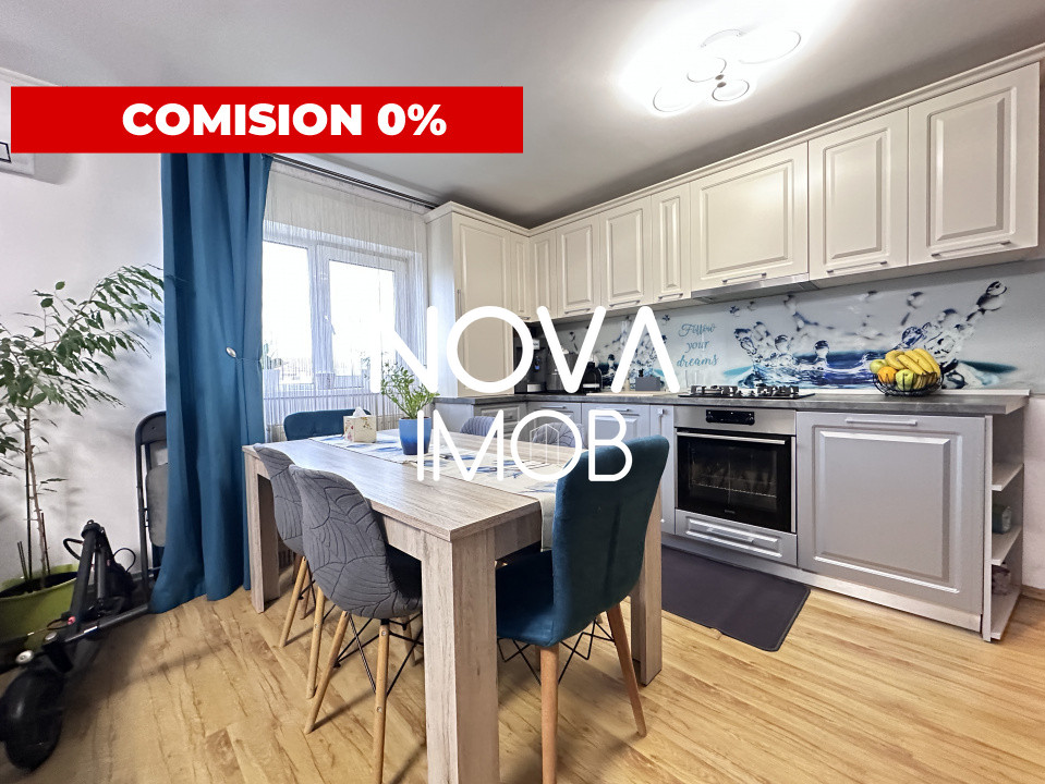 Apartament 3 camere, modern, mobilat si utilat