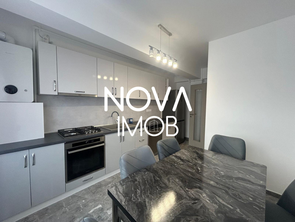 Apartament 3 camere mobilat utilat modern, zona Turnisor - prima inchiriere