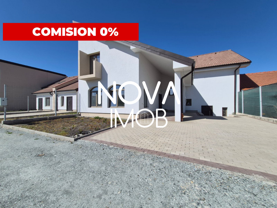 Casa generoasa cu 7 camere, 3 bai, dressing si parcare – Sura Mica
