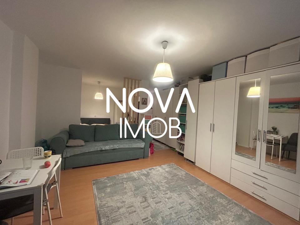 Apartament cu 1 camera, etaj intermediar, mobilat si utilat