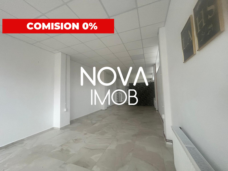 Spatiu comercial Selimbar 120 mp - vitrina la strada - zona Brana