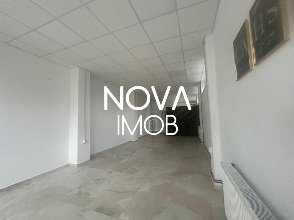 Spatiu comercial de inchiriat 120 mp - vitrina la strada - Selimbar, zona Brana