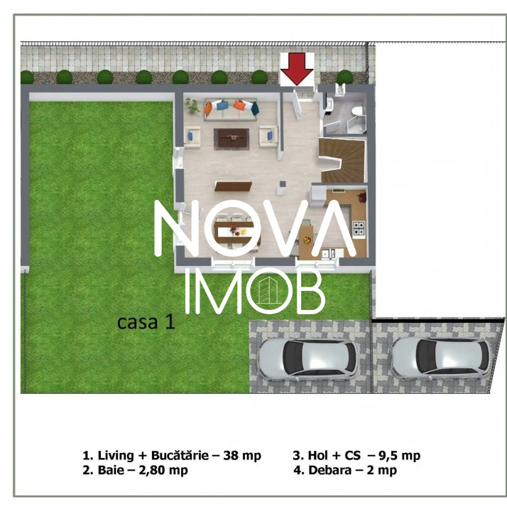 Casa individuala, intabulata Selimbar - Zona Unirii
