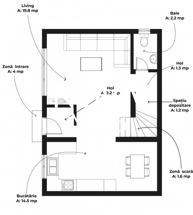 Casa tip quadruplex, NOUA, Aleea Libertatii, Selimbar