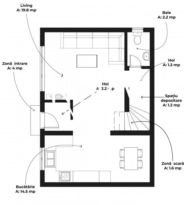 Casa tip quadruplex, Aleea Libertatii, Selimbar